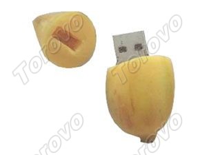 禮品U盤工廠專業(yè)設計芒果U盤