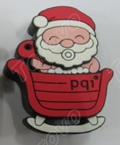 劃雪橇的圣誕老人U盤創(chuàng)意禮品批發(fā)